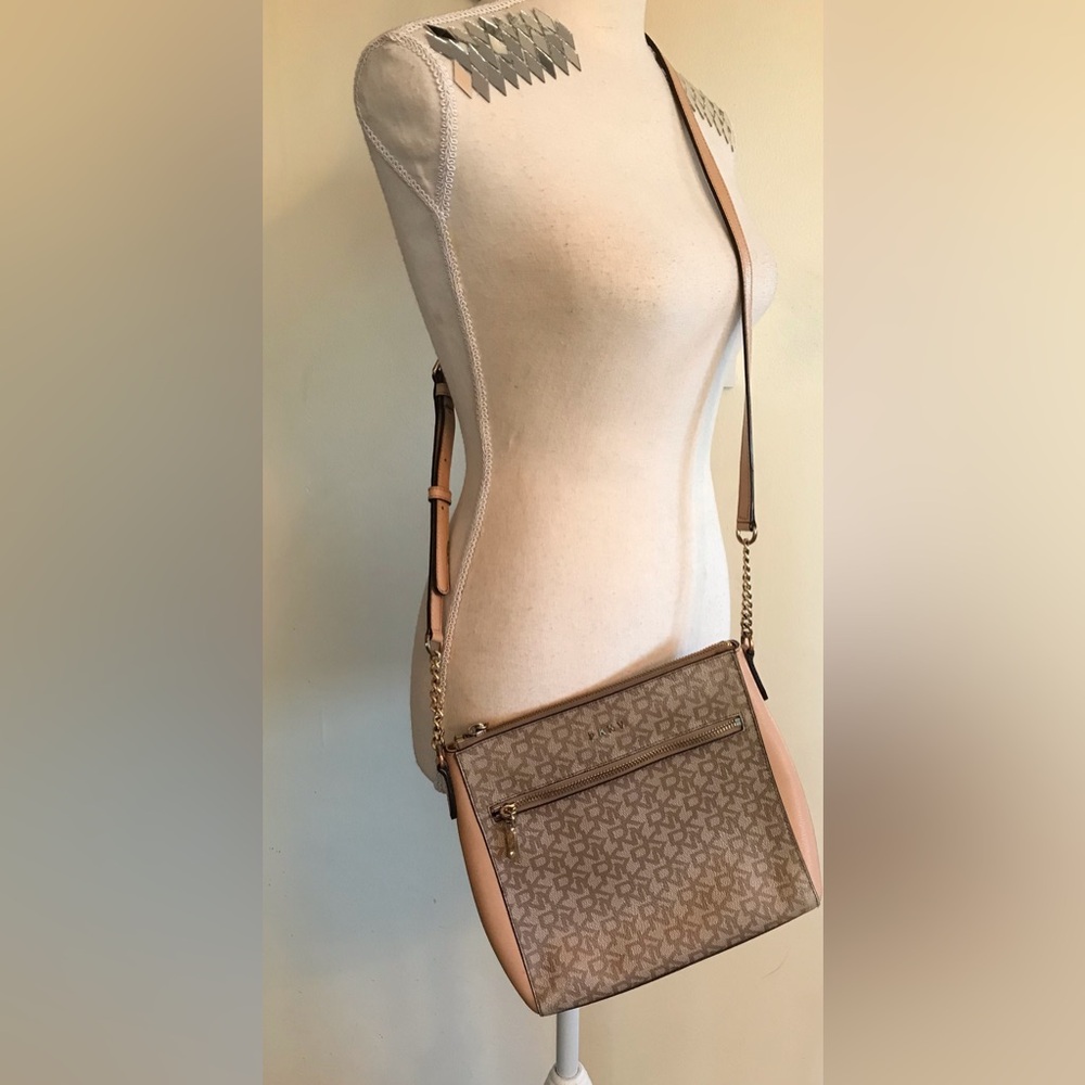 DKNY Tan Crossbody Bag